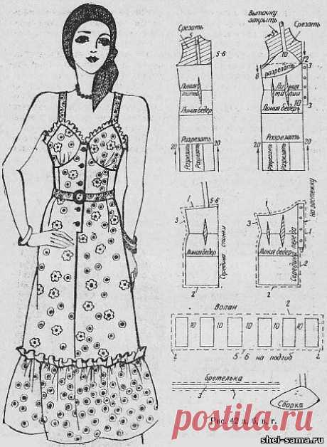 Летние сарафаны своими руками | Татьяна-Живу как могу | Дзен