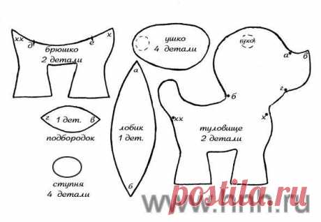 выкройки кукол - tveremiova