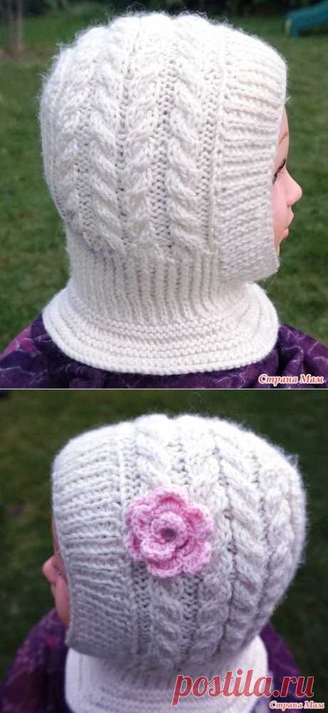 Шапочка-шлем для девочки - Вязание - Страна Мам