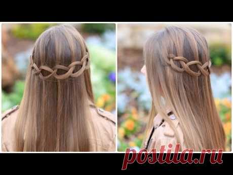 Loop Waterfall Braid | Cute Hairstyles