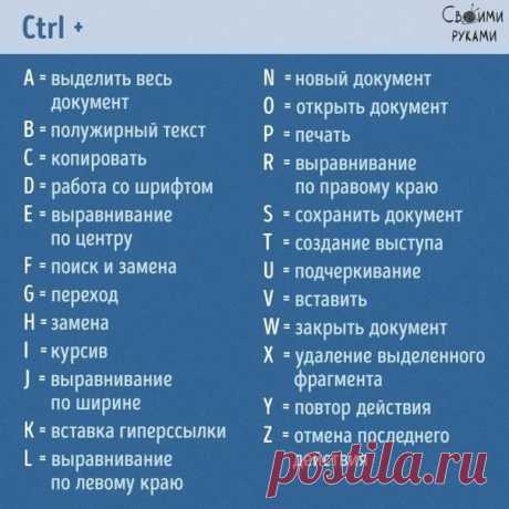 Полезно знать! Своими руками (HandMade, дизайн, творчество): Полезно знать!