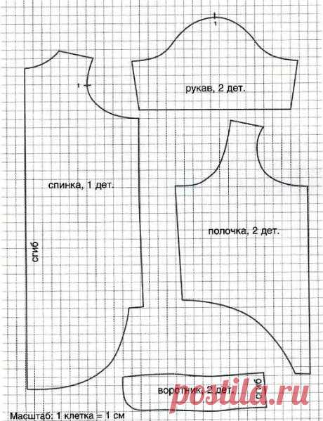 Клуб рукоделия » Одежда для собаки своими руками. Выкройка