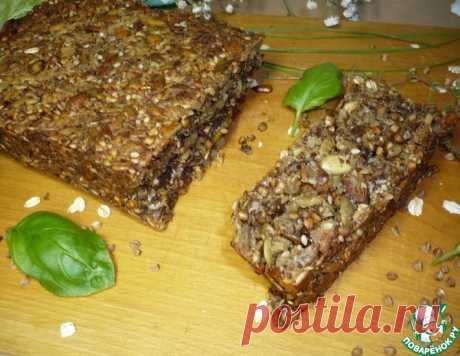 Хлеб из семян, гречки и геркулеса – кулинарный рецепт