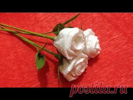 How to Make Rose Tissue Paper Flowers   Flower Making of Tissue Paper   Paper Flower Tutorial