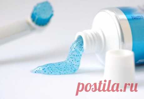 Чем полезна зубная паста в хозяйстве?