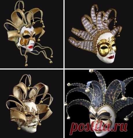 Как сделать карнавальную венецианскую маску "Джокер"