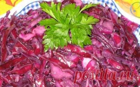 Маринованная красная капуста - пошаговый рецепт с фото на Повар.ру