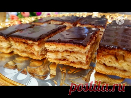 ТАЕТ ВО РТУ💗ЯБЛОЧНЫЙ ТОРТ-ПИРОГ!ВКУСНО😋ОСТАНОВИТЬСЯ БУДЕТ СЛОЖНО!Можно Даже заморозить до Праздников