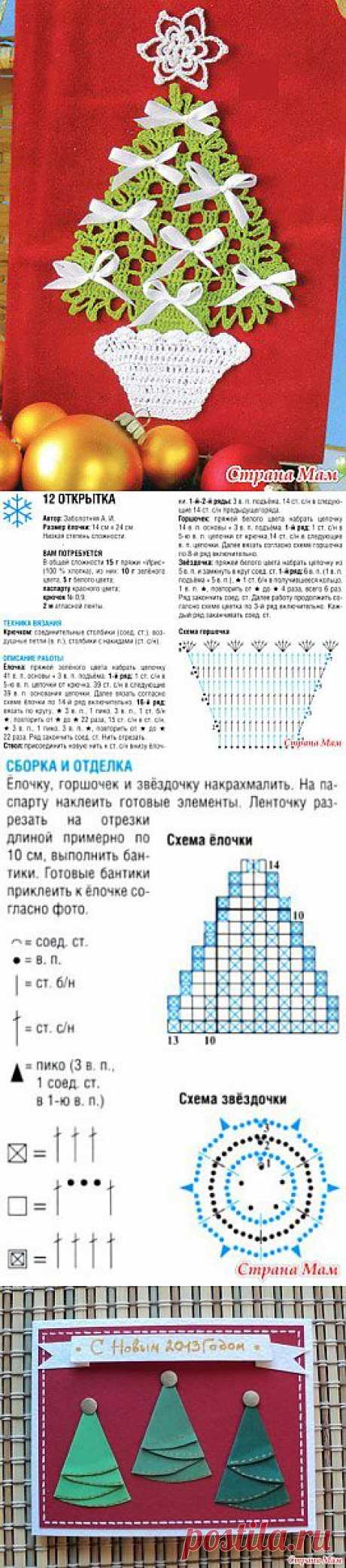 Открытки к Новому году :) Делаем сами и с ребенком.: Дневник группы &quot;Клуб Новогодних Идей или Готовь сани летом.&quot; - Страна Мам