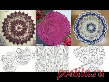 #crochet​  Most stylish , outstanding and elegant crochet doily designs