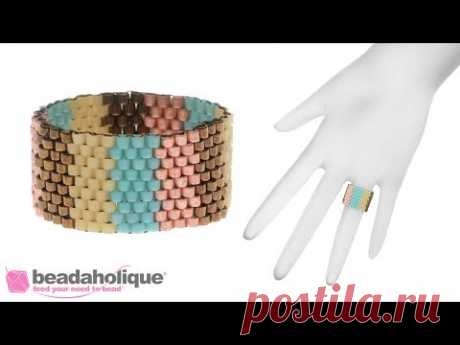 How to Make an Odd Count Peyote Stitch Ring