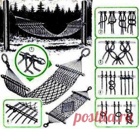 Гамак своими руками | Наш уютный дом