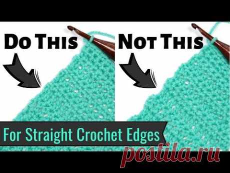 Use the Chainless Starting Stitches to Give Your Crochet a Perfectly Straight Edge! | Yay For Yarn