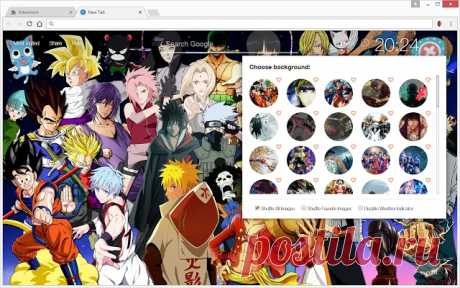 Anime Wallpapers HD New Tab Themes | HD Wallpapers & Backgrounds