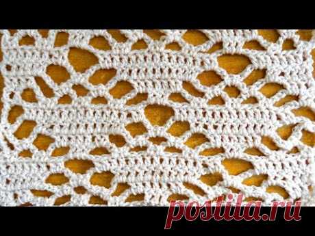 Cupcake Lacy Stitch – Crochet Tutorial