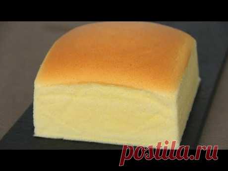 (3) Japanese Cotton Sponge Cake 日式海绵蛋糕 - YouTube