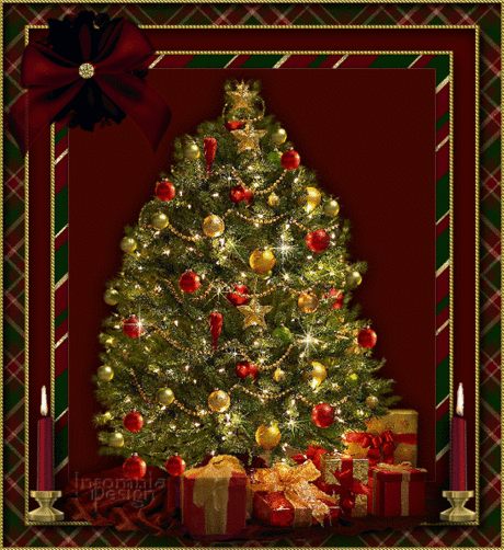 Праздничная елка с подарками - С Новым Годом - в Гостевую Мой мир Новый год - Анимации, открытки, блестяшки - Солнышко - Коллекция картинок