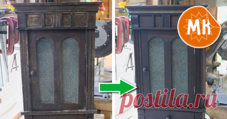 Реставрация старого шкафчика