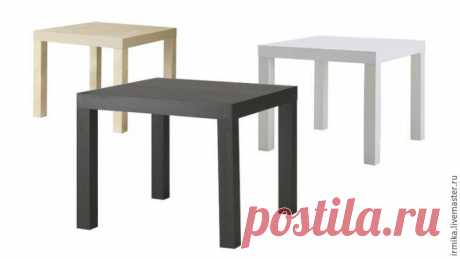 Новый облик столика из Икеи за 2 часа - Ярмарка Мастеров - ручная работа, handmade