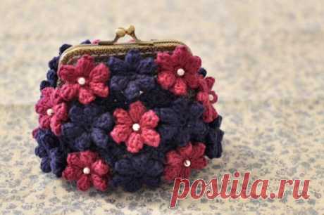 crochet purse