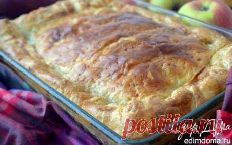 Воскресный пирог с красной рыбой и картофелем | Кулинарные рецепты от «Едим дома!»