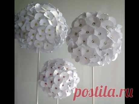 Paper flower - Fleur en papier - Flor de papel