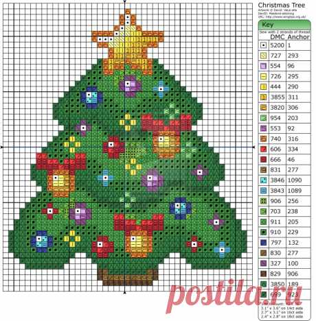 VaLeSka's Christmas Tree by Makibird-Stitching on deviantART