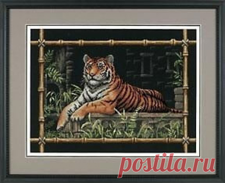 Gallery.ru / Фото #3 - Тигр в бамбуке - Syndy