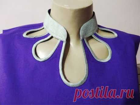 Latest Beautiful Neck Design for Kurti ( Suit, Kameez) Cutting and Stitching in Hindi