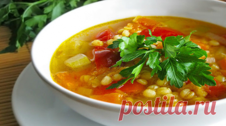 Постный гороховый суп, который удивит вас невероятно богатым вкусом!