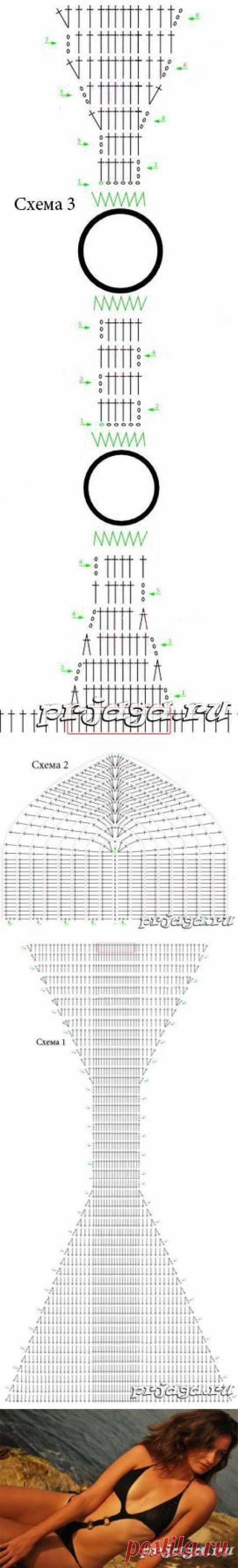 Купальник крючком «Linea sexy»