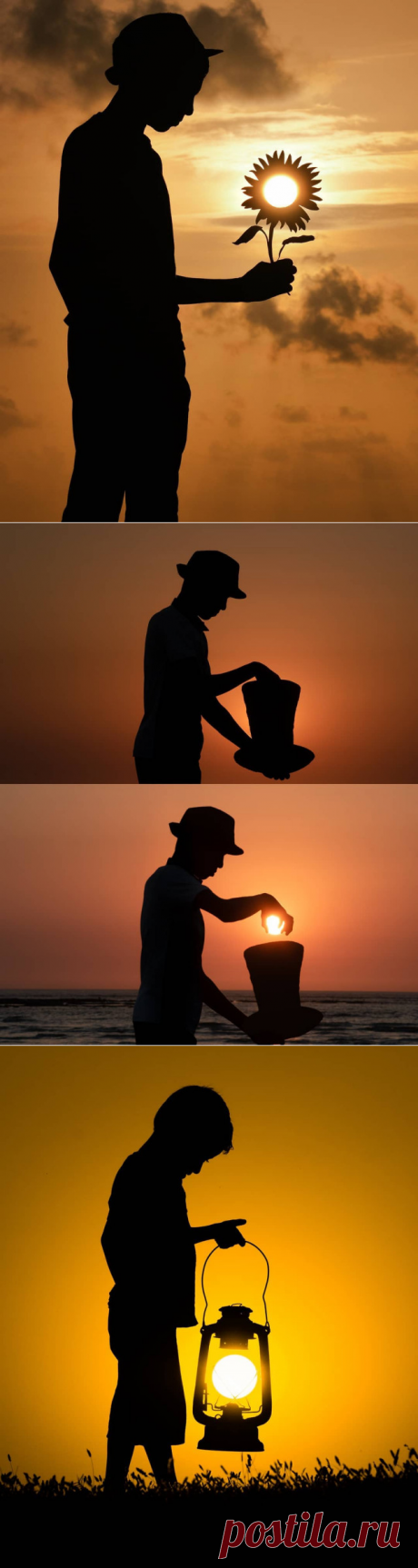Силуэты на заходячем солнце. Индийский фотограф Крутик Тхакур (Krutik Thakur)
