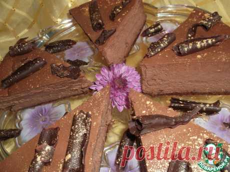 Шоколадно-творожный пирог "Наслаждение" - кулинарный рецепт