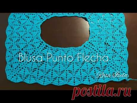 Blusa Punto Flecha Parte 1