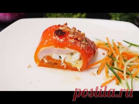 Перцы, запеченные с ветчиной и сыром - Рецепты от Со Вкусом