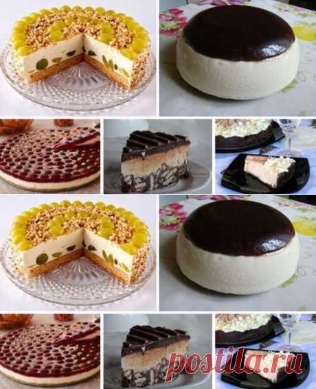 5 Простых тортов без выпечки..
