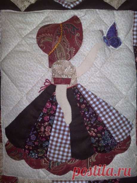 My Sunbonnet girls. Patricia Lewandowski Patchwork | Quilt Blocks | Пэчворк, Санбоннет Сью и Лоскутное Одеяло