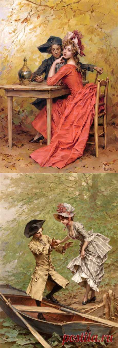 Frederick Hendrik Kaemmerer. Классическая живопись 19 века | Art-Dot
