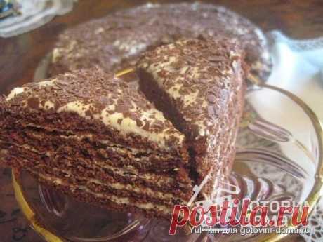 Медовый торт "Капучино" - пошаговый рецепт с фото