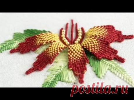 Embroidery Flower DIY: Creative Design Ideas: You can start hand embroidery with own style of Embroidery Flower design, Creativity is a process and great Ide...