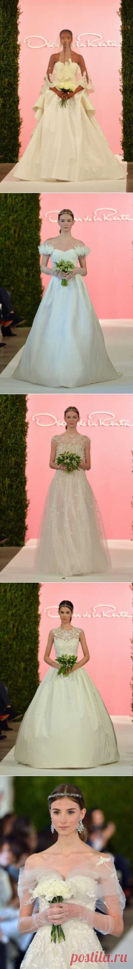 (+1) тема - Bridal Fashion Week: показ Oscar de la Renta | Мода