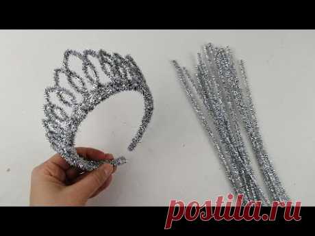 How to Make Crown with Chenille Wire