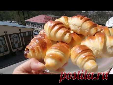 Рогалики с разной начинкой к чаю. Ferqli içlikli roqaliklər. Rogalics with filling.