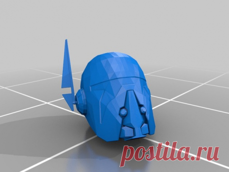 SW TOR Helmet by Jace1969 An old file from my Pepakura making days that I discovered in Pepakura Designer you can export to .OBJ and in "Windows 10 3DBuilder or 123Design" export to .STL. Unfortunately I don't have the skills yet to improve further on the model, but maybe someone out there would like to tidy it up. Please upload it back as a remix if you do take the time to clean it up.
Please note this was originally uploaded to the net as a free down load. So I cant take...