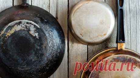 Как отмыть сковородку снаружи и внутри: 6 советов и лайфхаков для разных сковород — Мастер-классы на BurdaStyle.ru