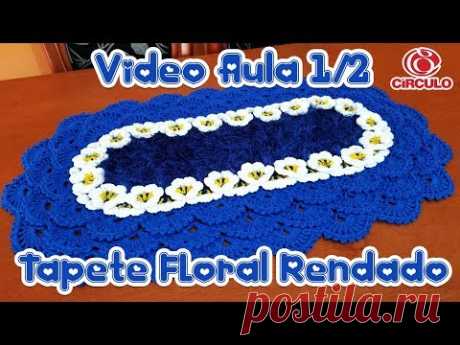 Tapete Floral Rendado 1/2