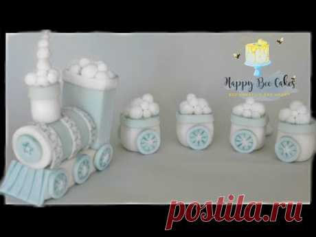 How to make a Train cake topper