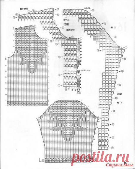 *Филейные кофточки - Все в ажуре... (вязание крючком) - Страна Мам