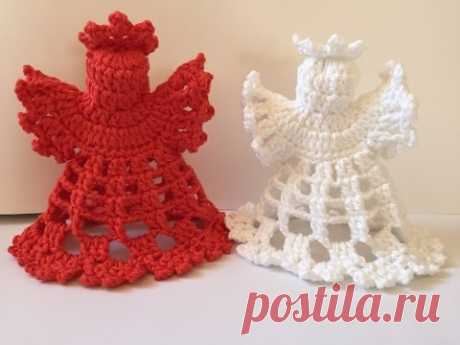 Tuto facile Ange au crochet Voici le lien pour les gauchers: https://youtu.be/8DiF_7_Iqm0 https://www.facebook.com/alextitiatuto/ https://www.tipeee.com/alex...