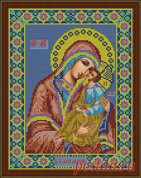 Купить вышивку "Икона Божией Матери Мати Молебница" (арт. И063) от "Galla Collection"